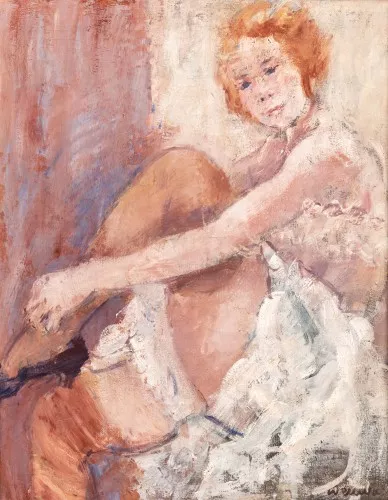 Danseuse de French cancan